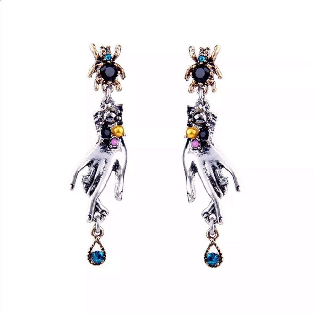 Betsey Johnson Halloween Hands Earrings